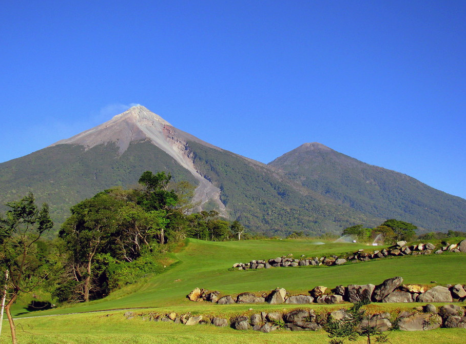 El paisaje volcánico de Nicaragua