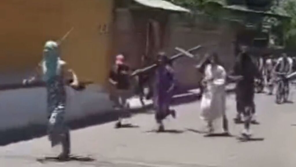 Policía nicaragüense persigue procesión de Semana Santa |  Internacional