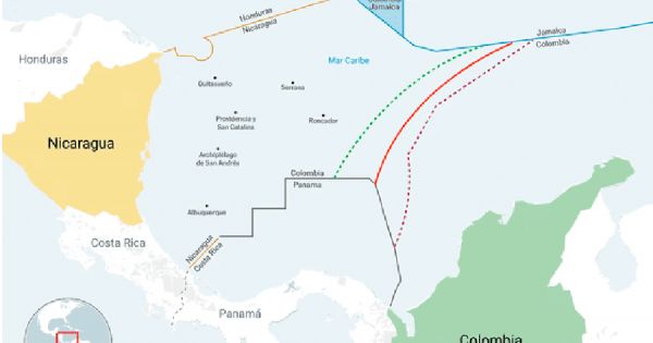 No hay extensión de plataforma continental de Nicaragua a islas colombianas, dictamina CIJ — MercoPress