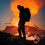 Fotógrafo israelí captura la erupción del volcán en Islandia