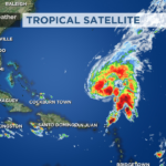 El huracán Tammy continúa girando en el Atlántico, TD 21 trae fuertes lluvias a Nicaragua - WFTV