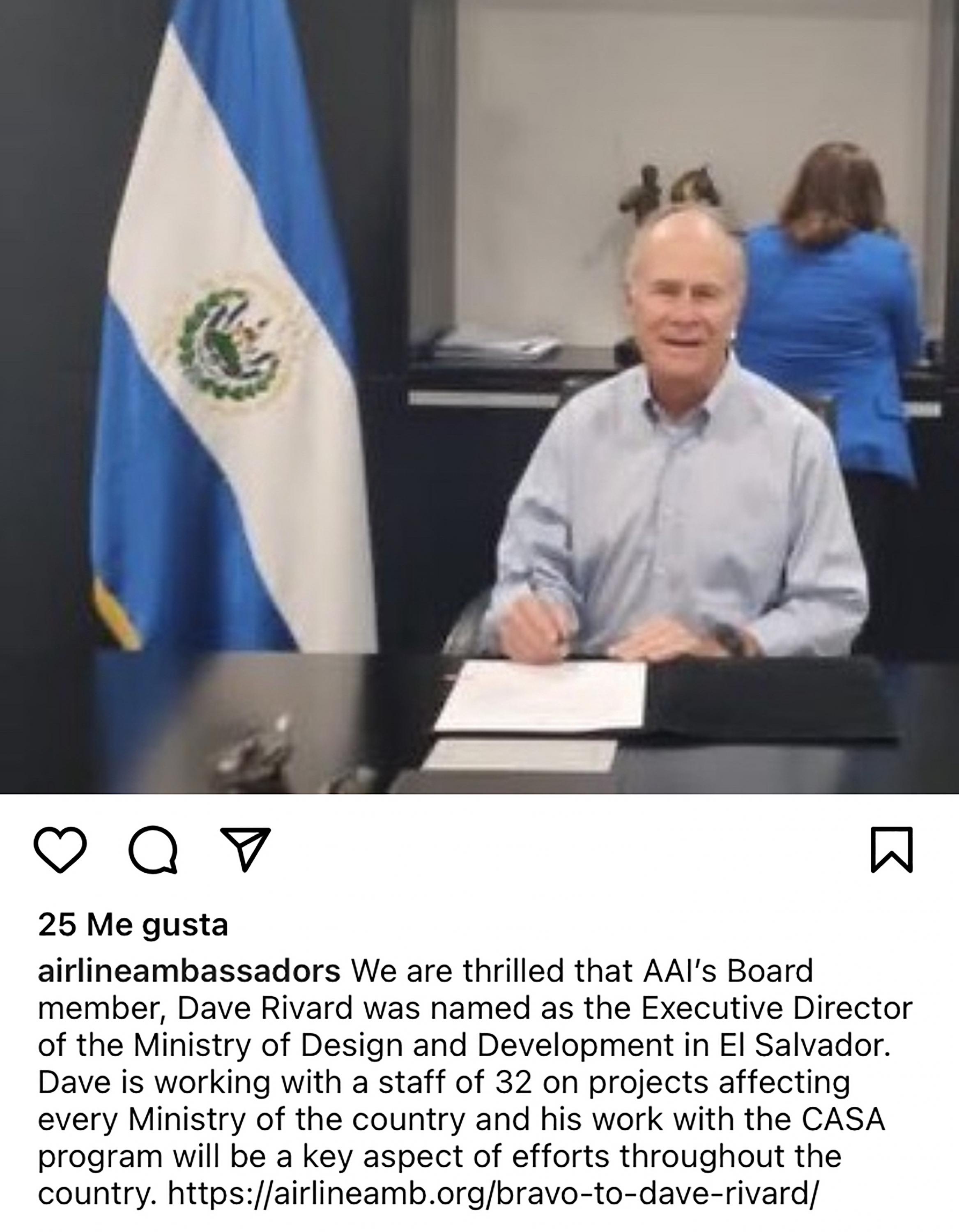 David Rivard es el director de la Agencia Nacional de Desarrollo y Diseño a partir de 2022. 14 de octubre