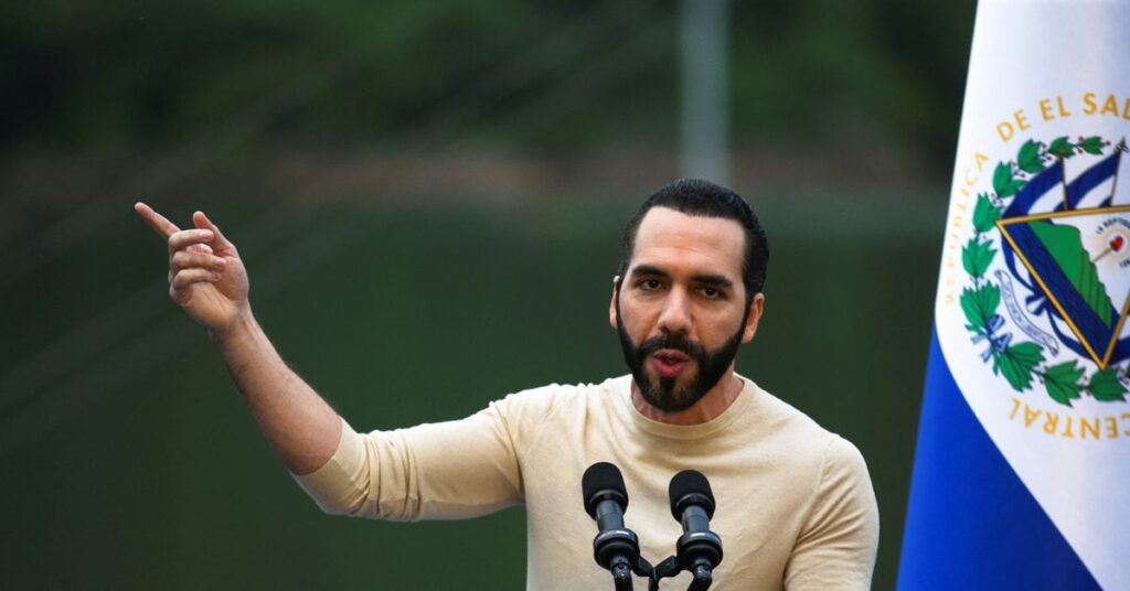 El líder de El Salvador ha anunciado oficialmente su candidatura a la reelección