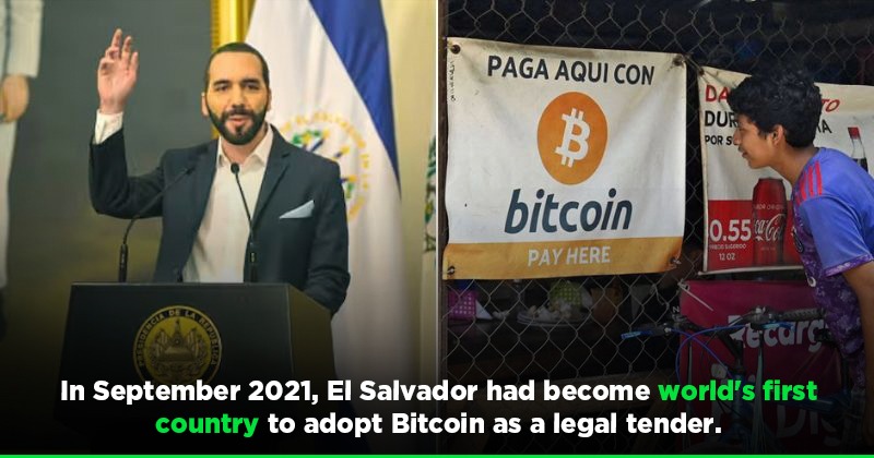 El Salvador ofrece ciudadanía si inviertes $1 millón en criptomonedas