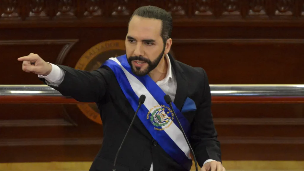 Presidente Nayib Bukele Salvador