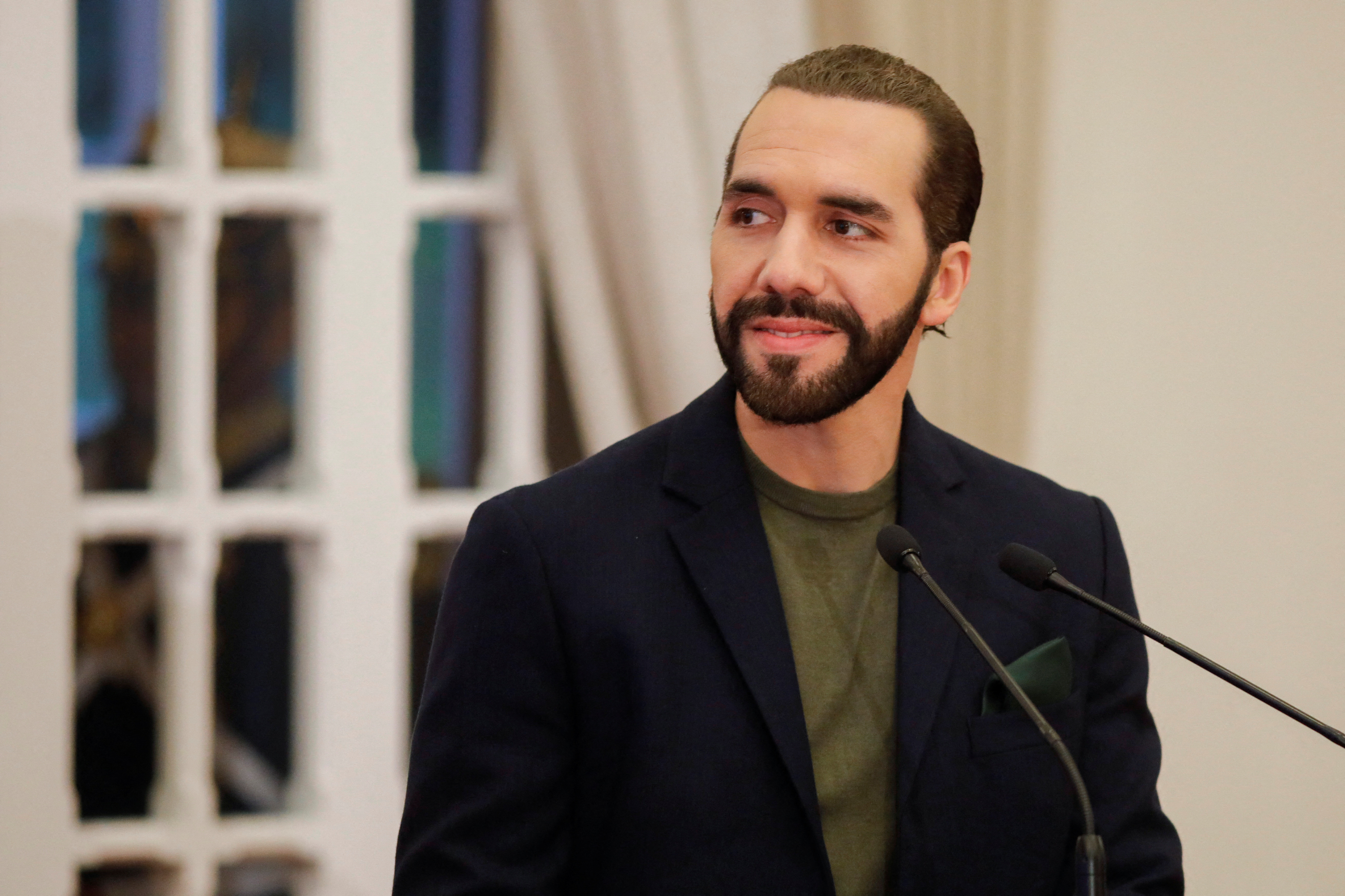 El Presidente de El Salvador, Nayib Bukele, se reunió con el elenco de la película “El Sonido de la Libertad” en San Salvador