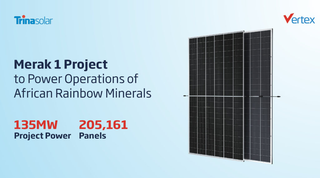 Trina Solar impulsará un proyecto minero en Sudáfrica