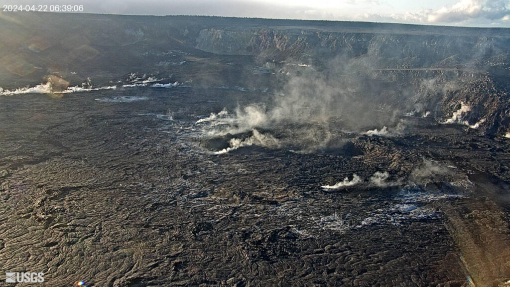 Actualización del volcán Kilauea lunes 22 de abril
