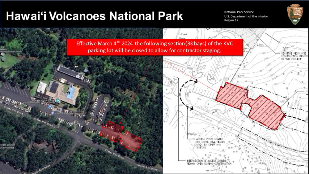 Comienzan las actualizaciones de seguridad en el Parque Nacional de los Volcanes de Hawaii