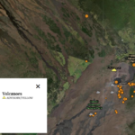El mapa muestra el repunte de los terremotos, los últimos cierres