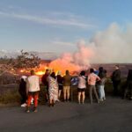 La ‘dramática’ erupción del Kilauea atrae multitudes en la isla de Hawái
