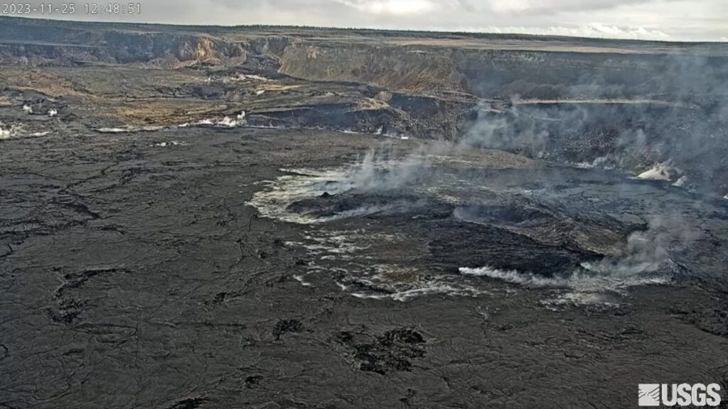 Actualización del volcán Kilauea sábado 25 de noviembre