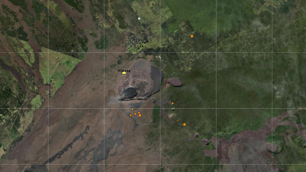 Actualización del volcán Kilauea viernes 1 de diciembre