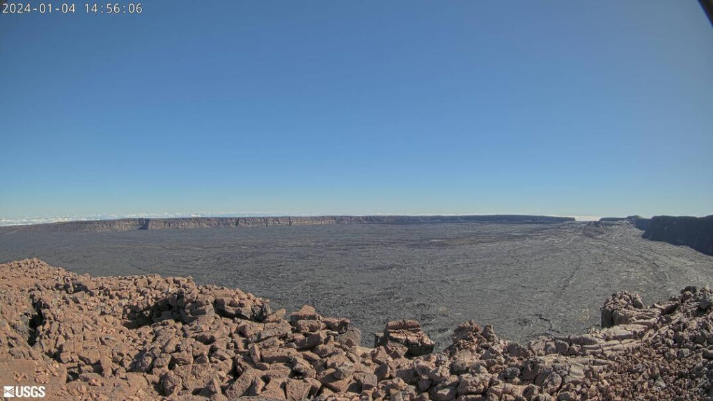 Actualización del volcán Mauna Loa 2024 mes de enero
