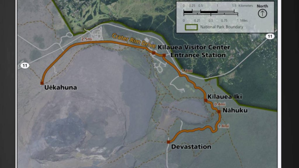 Se necesitan opiniones del público sobre soluciones a la congestión en el Parque Nacional de los Volcanes de Hawái: Big Island ahora