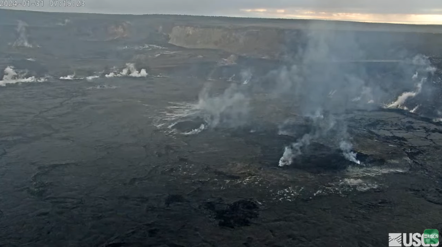 El volcán Kilauea está en estado de agitación, Hawaii está bajo advertencia