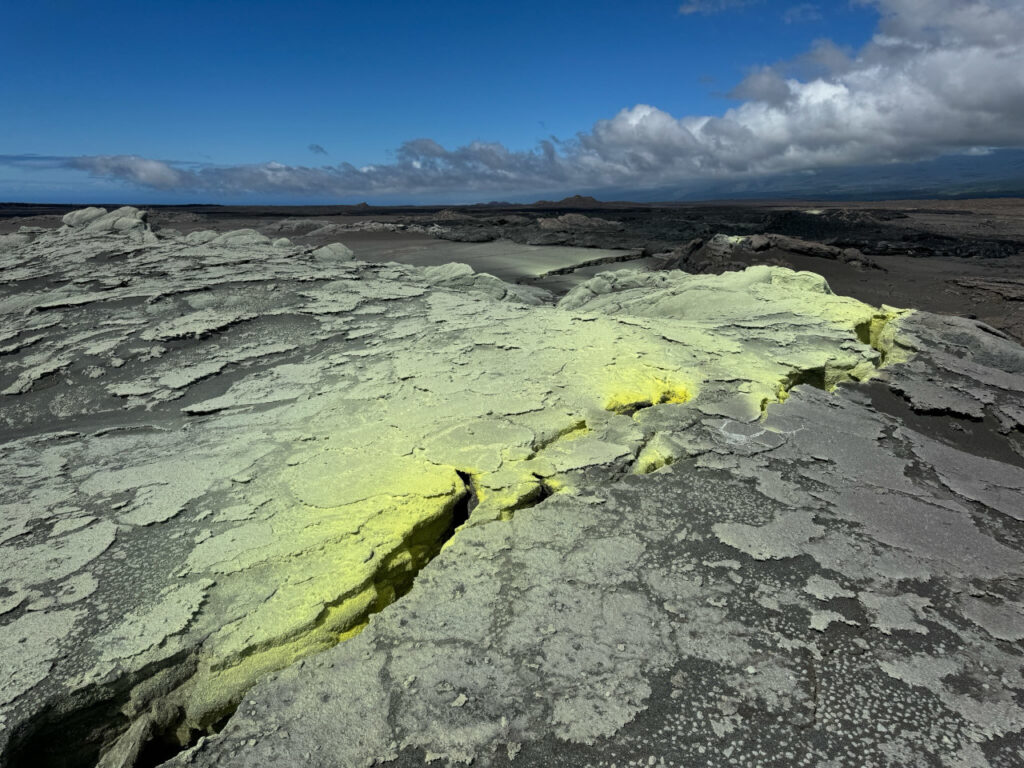 USGS emite aviso sobre disturbios en el volcán Kilauea