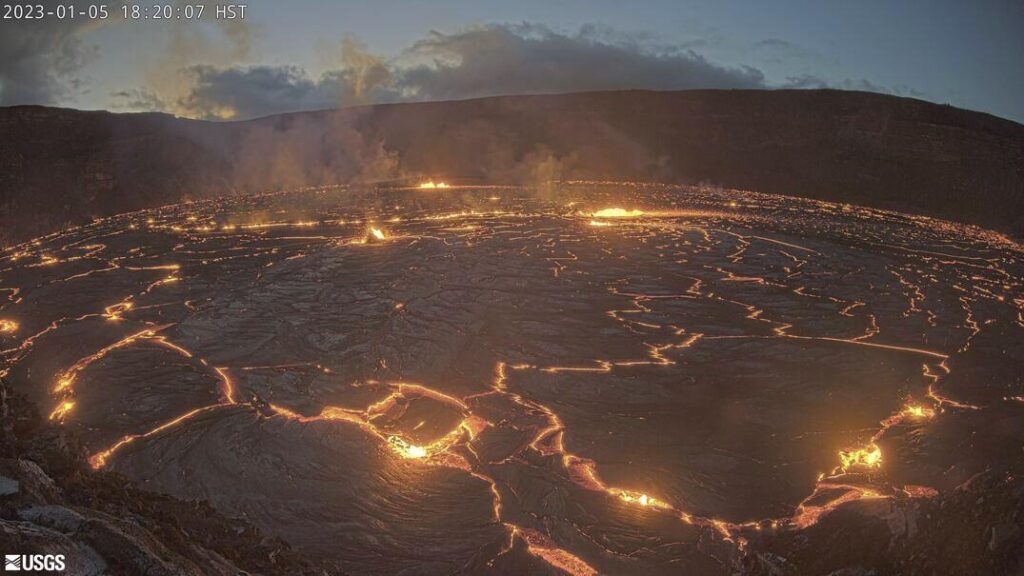 El volcán Kilauea de Hawái vuelve a entrar en erupción