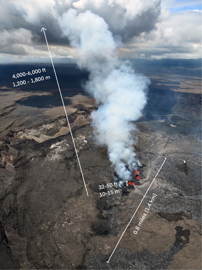 en 2023  Septiembre.  erupción de la cumbre – Parque Nacional de los Volcanes de Hawaii (Servicio de Parques Nacionales de EE. UU.)