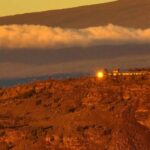 Edificios en el Parque Nacional de los Volcanes de Hawaii dañados en 2018  Erupción a desmantelar: Big Island ahora