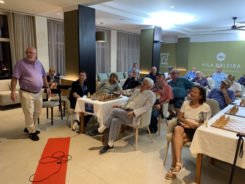 Campeonato Mundial Senior en Portugal: Hacía buen tiempo pero Kevin Spraggett estaba ausente