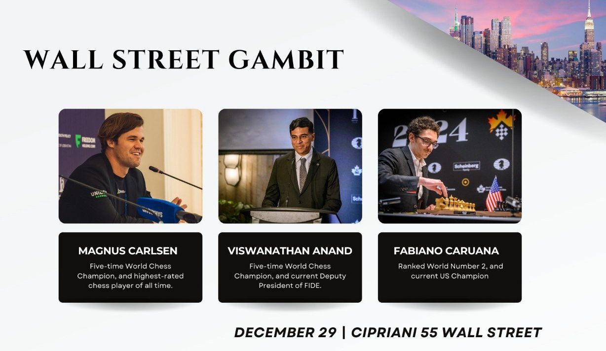 Serie Estrella Gambito de Wall Street en Nueva York.