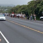 Great Island protesta acciones políticas de almizcle corta con cuatro eventos separados: Big Island Now