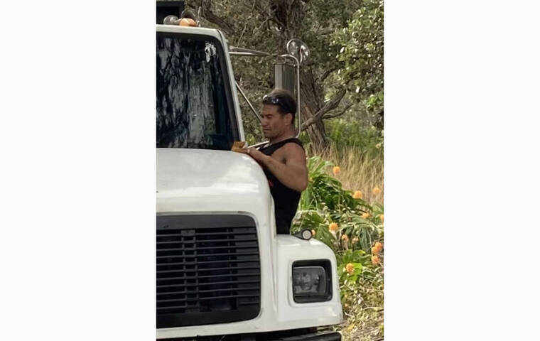 La policía de la isla hawaiana está buscando ayuda para determinar al presunto ladrón