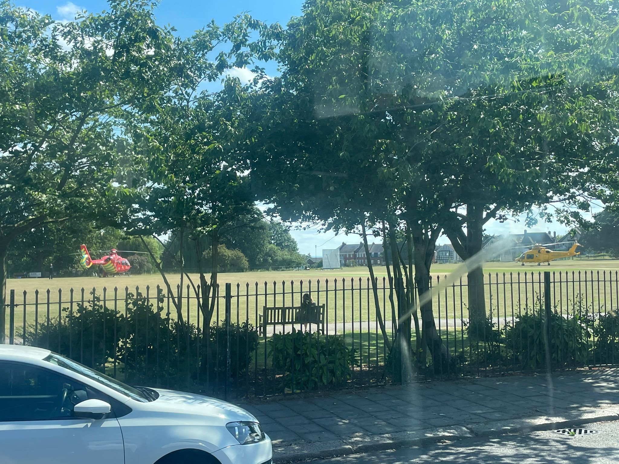 Chalkwell Park es un sitio recreativo popular Southend-on-Sea