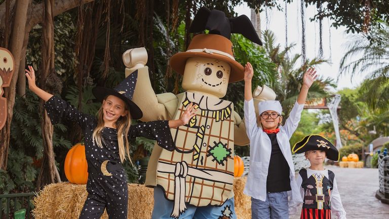 Los eventos de eventos en Legoland Resorts en Florida, California y Nueva York cuentan con personajes de LEGO de temporada excepcionales.