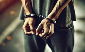 La policía arrestó al sospechoso
