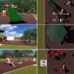 Recreación y parques llevan la contribución de la comunidad a la nueva costa de Playground St. Clement en el parque