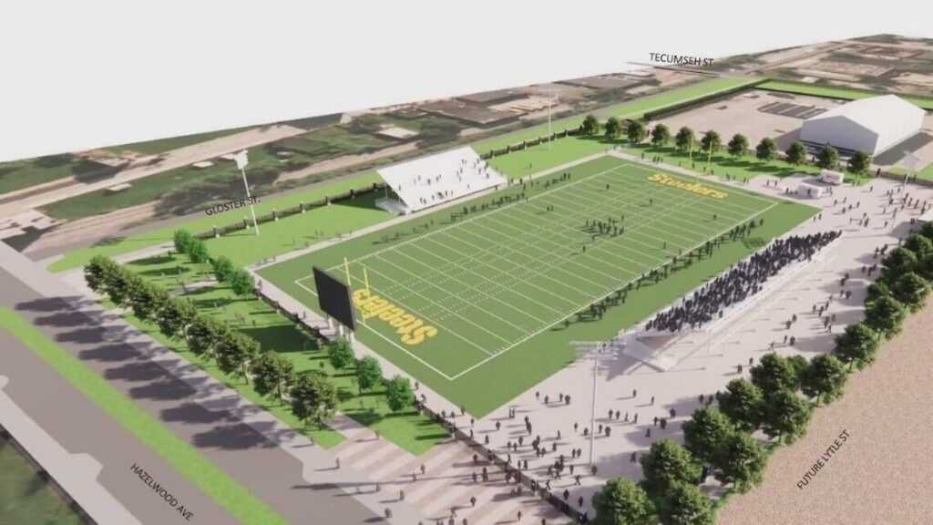 Hay planes para convertir fiestas vacías en un campo deportivo multifuncional Hazelwood Green