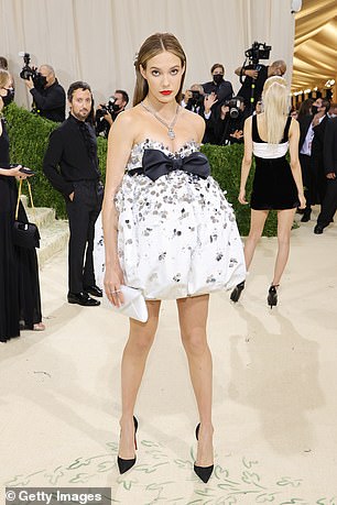 El jugador de 21 años disfrutó de generosas confirmaciones de las pistas. En la foto en 2021. Met Gala