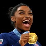Simone Biles se niega a rechazar los Juegos Olímpicos de bombas que regresan con un toque de tres palabras de LA 2028