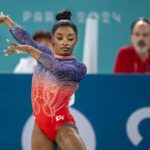 Simone Biles deja caer el principal indicio de la competencia en 2028. En los Juegos Olímpicos