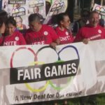 Los activistas de Los Ángeles requieren un salario más alto que 2028. Actitud de los Juegos Olímpicos de Verano