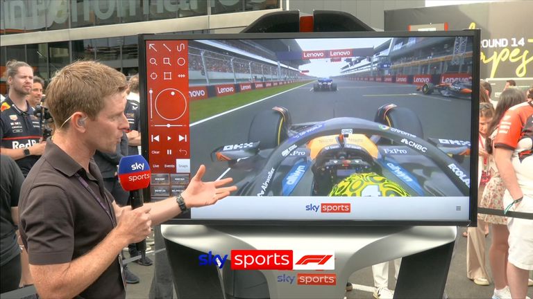 Anthony Davidson fue Skypad para explicar cómo Lando Norris prevaleció sobre el compañero de equipo de McLaren y el Gran Premio 