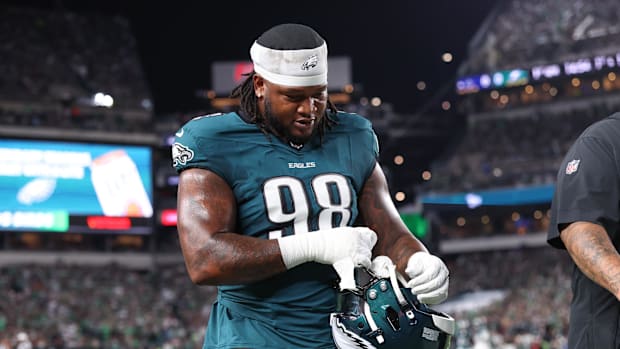 Eagles Jalen Carter aterrizando la multa más alta de la semana NFL