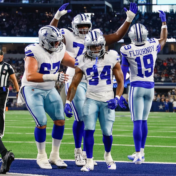Dallas Cowboys Electric Rookie nuevamente retrasa la NFL como inactivo