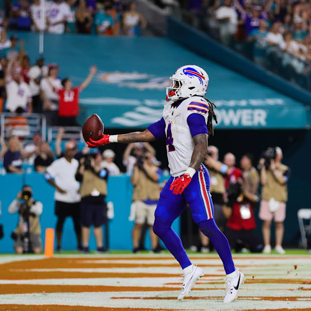 Panel de pronóstico de SI NFL «Jueves por la noche» Fútbol «Jueves por la noche» Resultados solo un puntaje de Bills