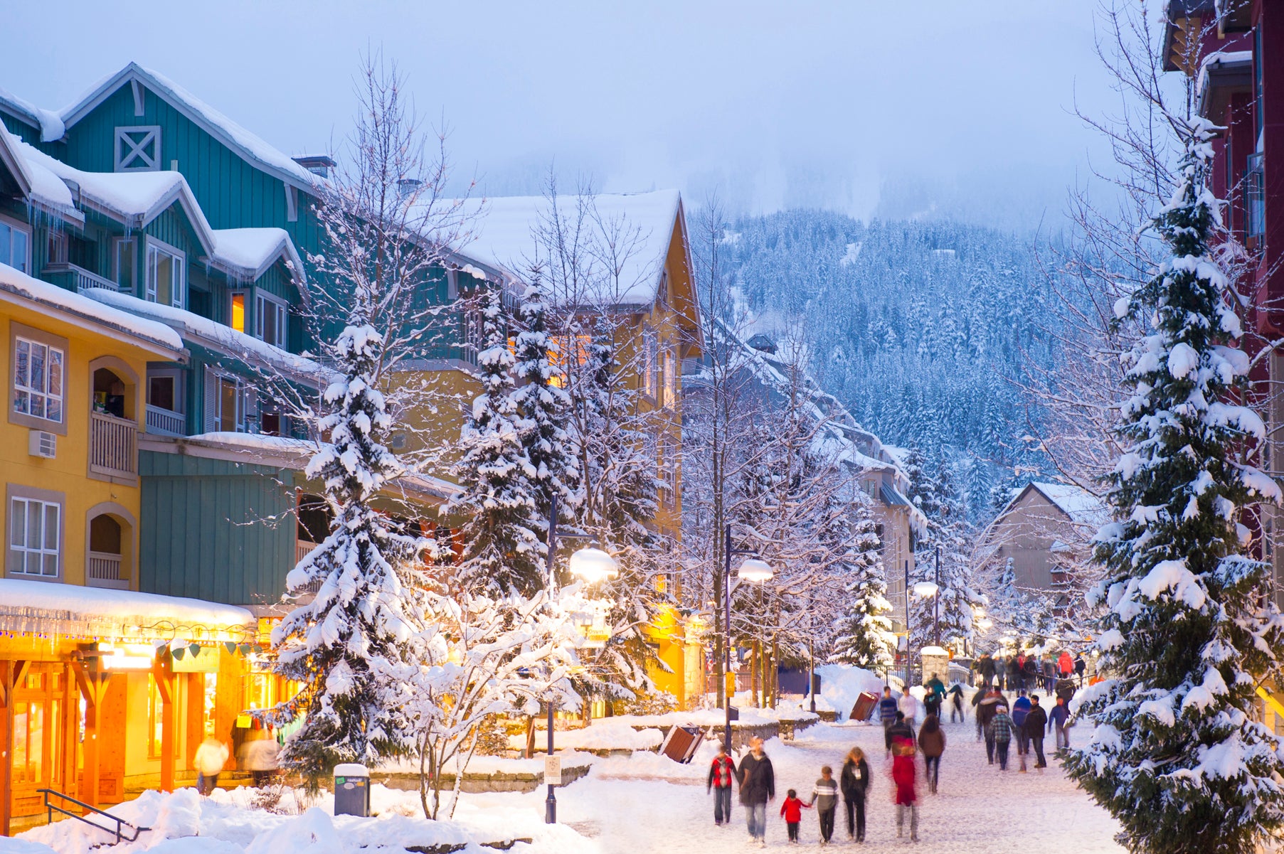 Whistler es el complejo canadiense más conocido