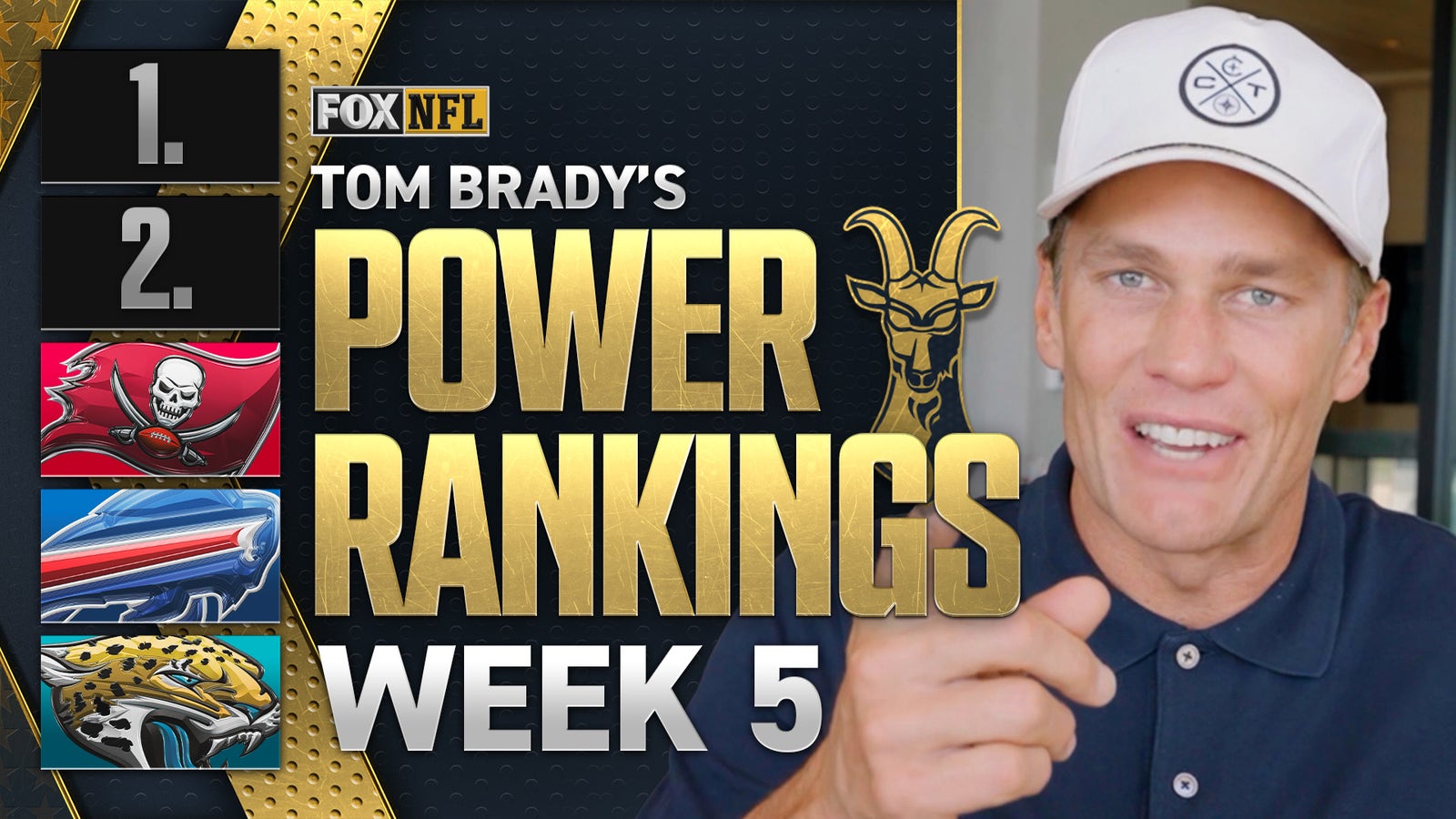 Tom Brady 5 semanas Clasificación de energía 🚨