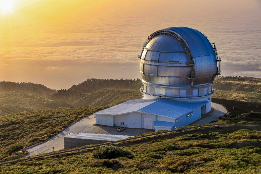 Gran Telescopio Carnarias en La Palma