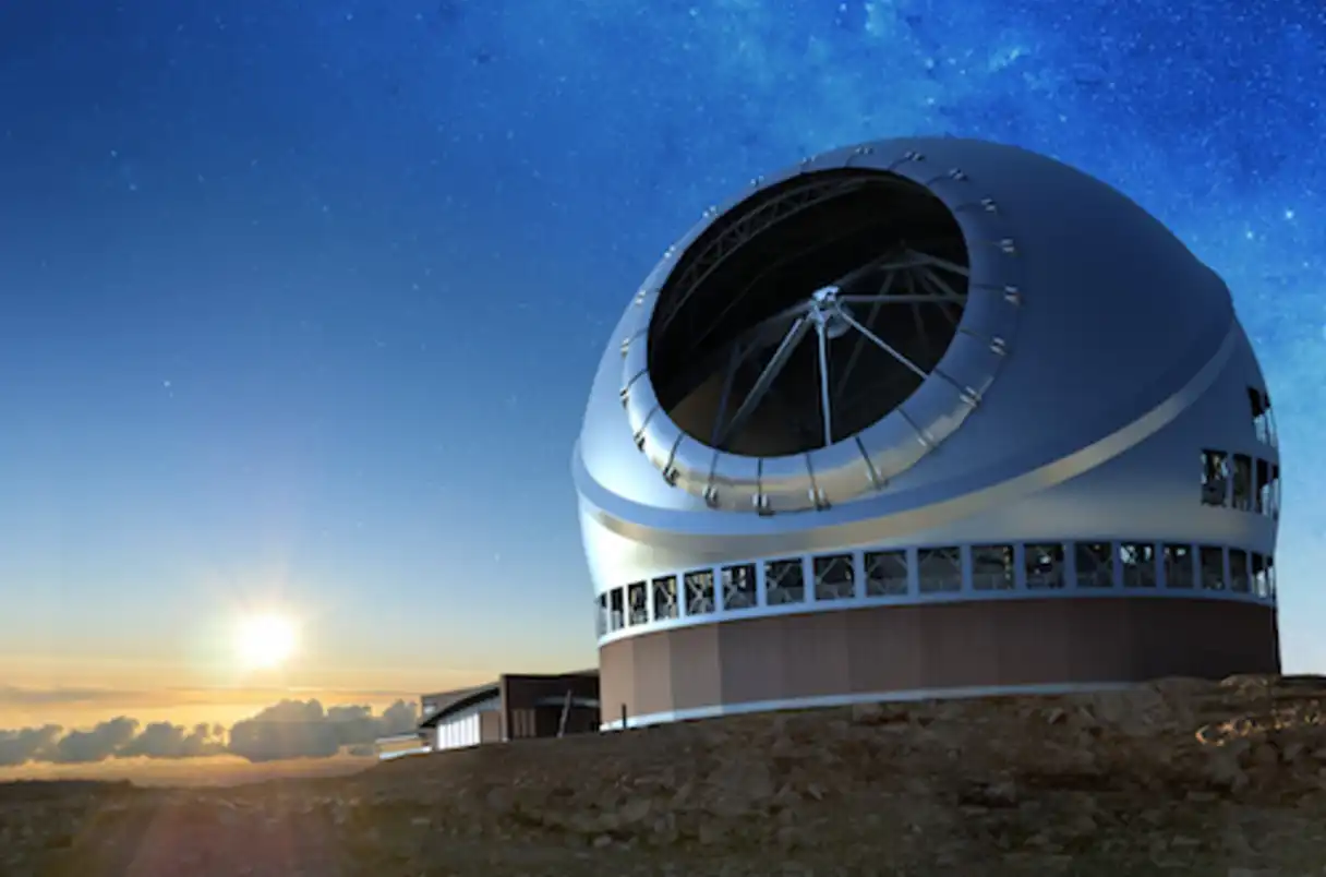 El arte del telescopio de treinta metros