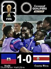 Haití - FLASH: La crucial victoria de Haití por 1-0 sobre Costa Rica (Eliminatorias al Mundial 2026)