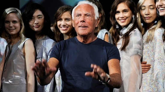 Conocido por su marca de diseño Armani, el diseñador italiano Giorgio Armani murió en 2025, el 4 de septiembre a la edad de 91 años (Reuters)