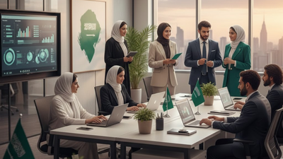 Arabia Saudita ha aumentado el número de sauditas al 60% en marketing y ventas, con un salario mínimo de 5.500 SAR | noticias mundiales