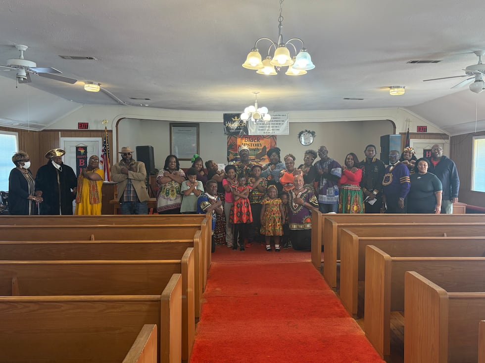 La Iglesia Bautista Edwards Chapel en Marshall está celebrando su 106º año como congregación con su...