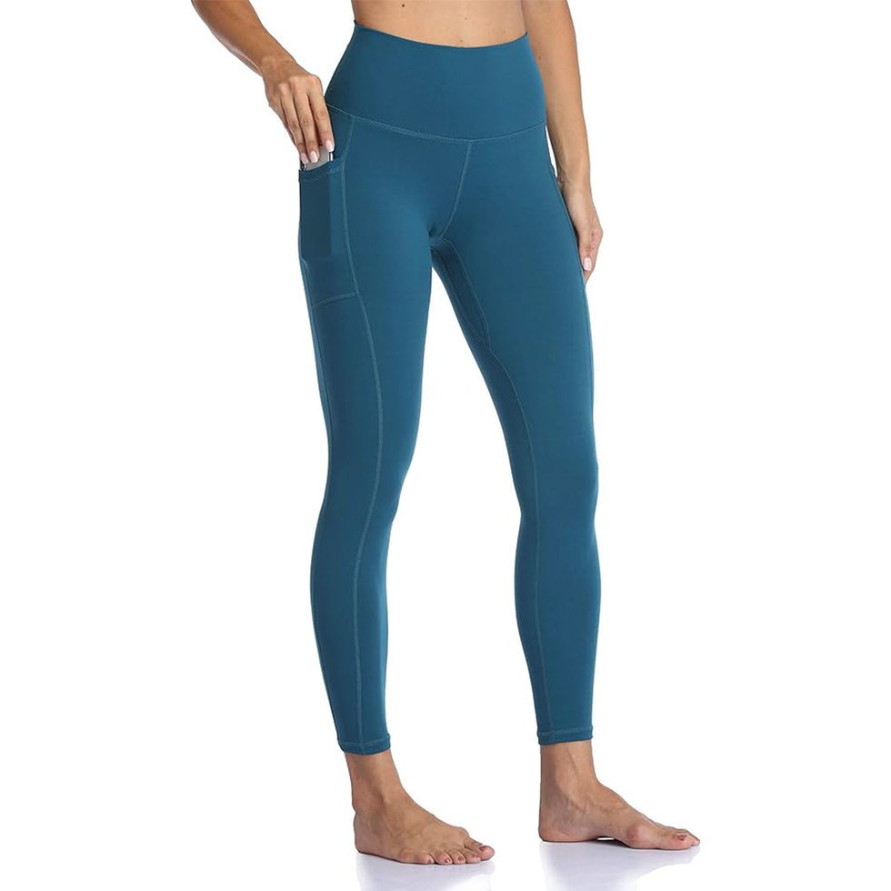 Leggings de entrenamiento con control de barriga de cintura alta 